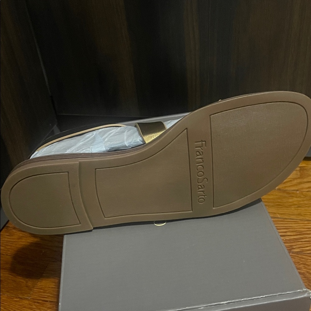 Franco Sarto Gold Glide Sandals - Picture 4 of 6